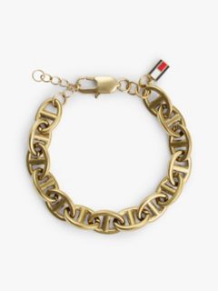 Gold-Plated Mariner-Link Chain Bracelet — Gold 1