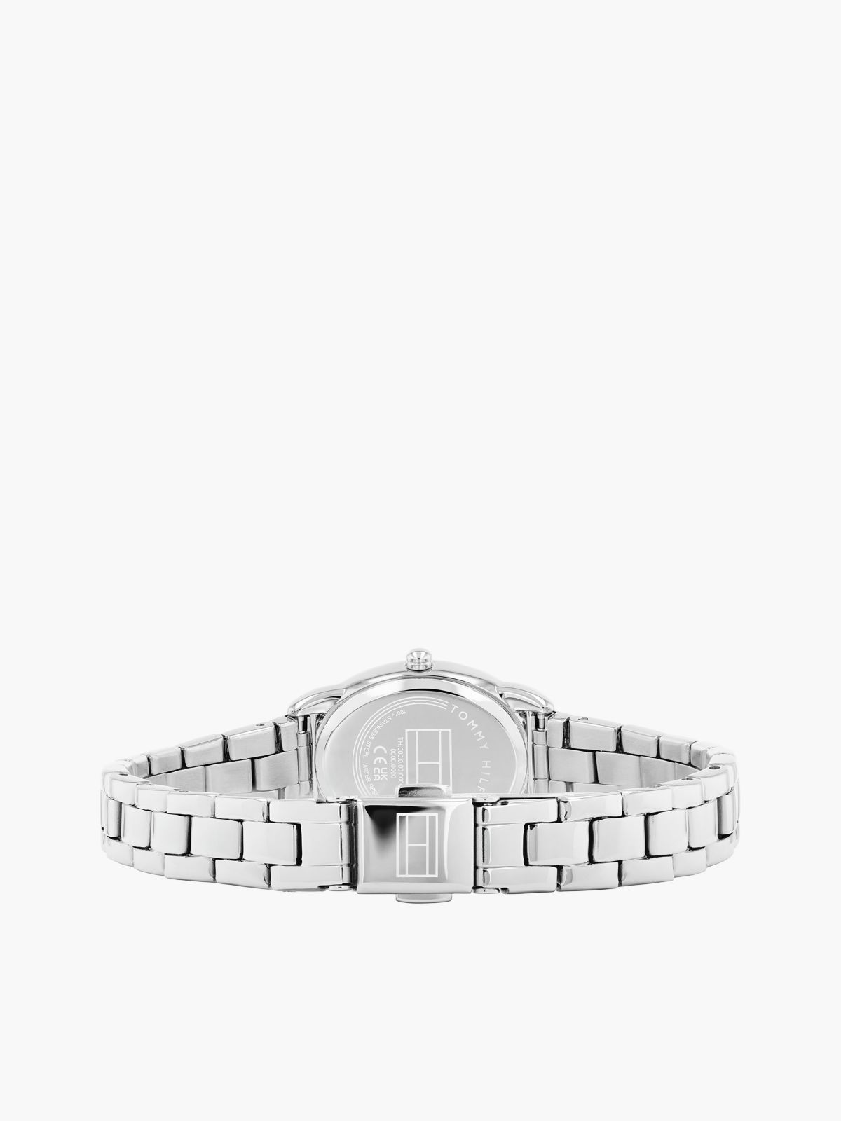 27MM Textured Oval Dial Dress Watch — Blue