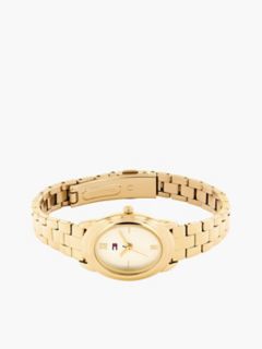 27MM Textured Oval Dial Dress Watch — Champagne 3