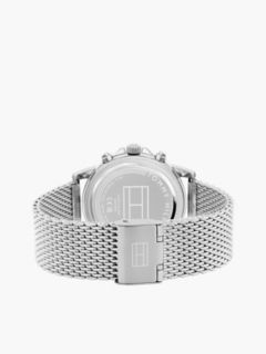 40MM Mesh Strap Dress Watch — Black 2