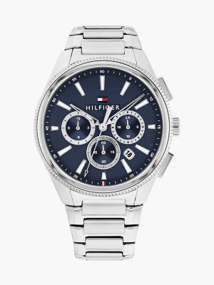 43MM Chronograph Sport Watch, Blue
