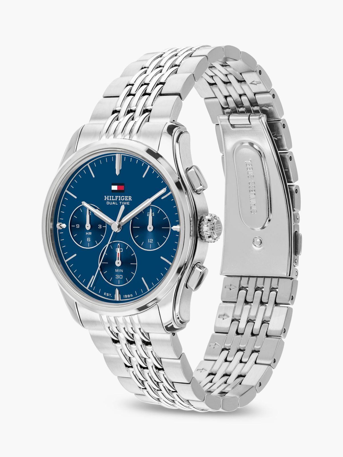 38MM Dual-Time NYC Watch — Blue