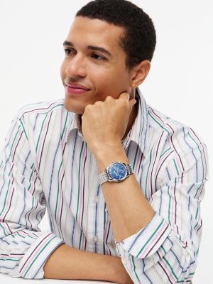 Мужские часы Tommy Hilfiger 38MM Dual-Time NYC Watch, цвет: Синий — фото 4