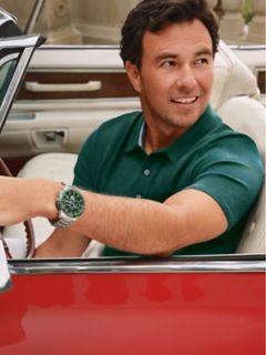 44MM Chronograph Sport Watch — Green 5