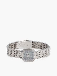 22MM Crystal Accent Dress Watch — Blue 3