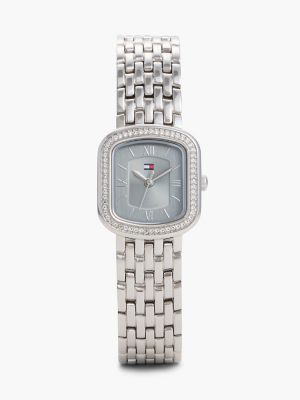 22MM Crystal Accent Dress Watch, Blue