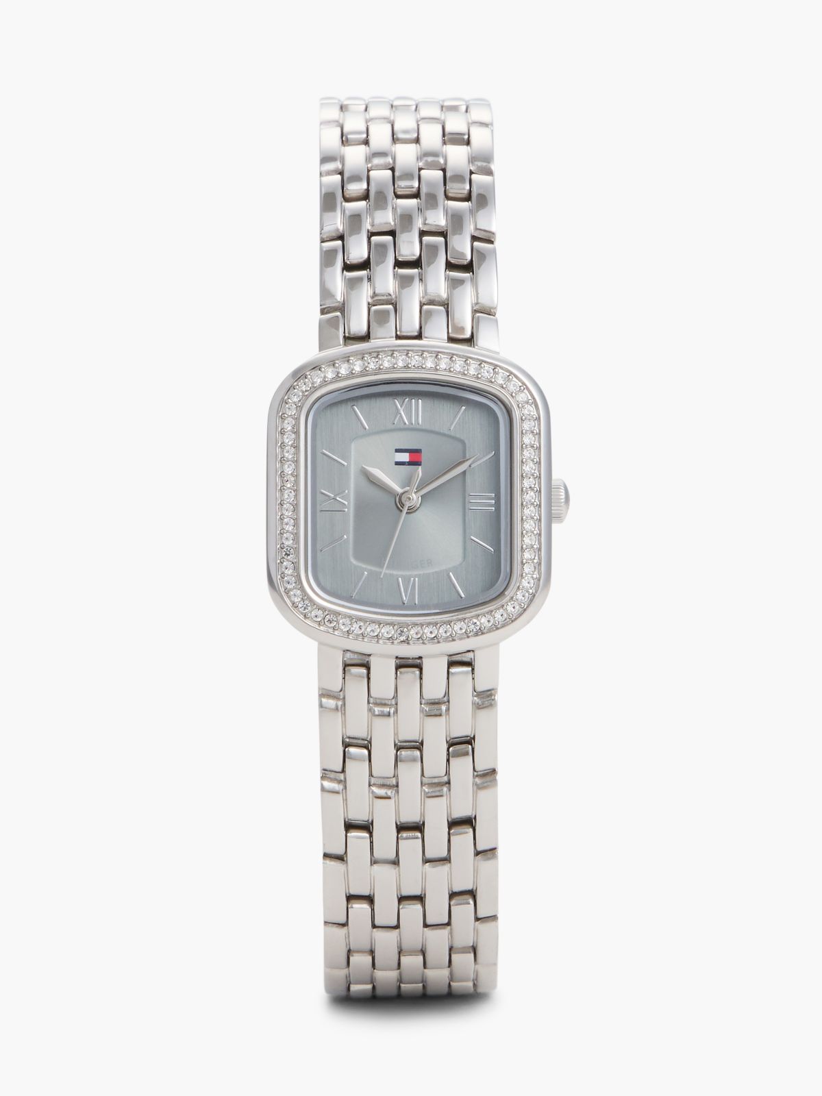 22MM Crystal Accent Dress Watch — Blue