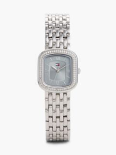 22MM Crystal Accent Dress Watch — Blue 1