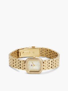 22MM Crystal Accent Dress Watch — Champagne 3