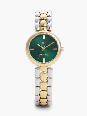 26MM Round Dress Watch, Green