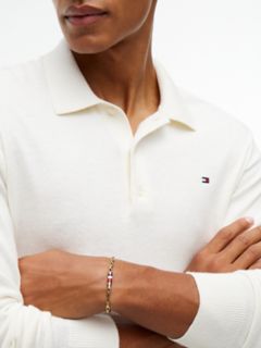 6mm Signature Stripe Chain Bracelet — Gold 4