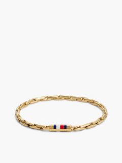 6mm Signature Stripe Chain Bracelet — Gold 1