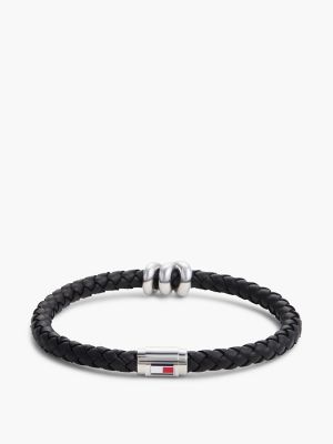 Мужской браслет Tommy Hilfiger Nautical Knot Braided Leather, цвет: Чёрный — фото 3