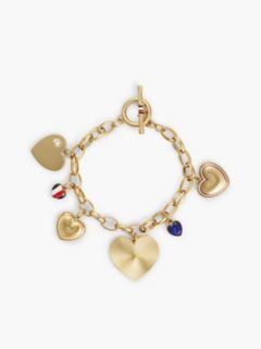 Heart Charm Bracelet — Gold 1