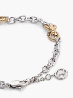 Two-Tone Nautical Rope Link Bracelet — Two Tone 3