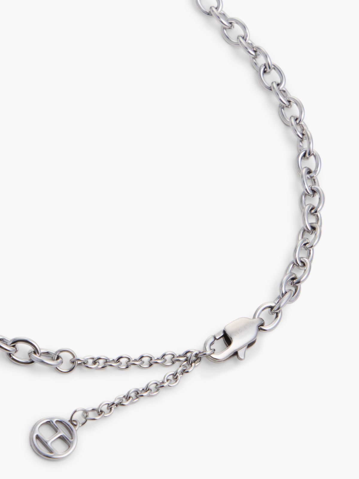 Two-Tone Nautical Rope Link Necklace — Two Tone