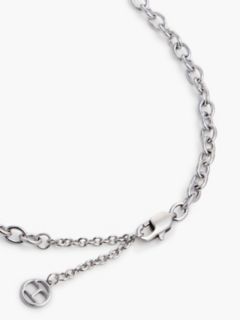 Two-Tone Nautical Rope Link Necklace — Two Tone 3