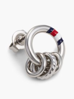 Nautical Rope Earring — Silver 2