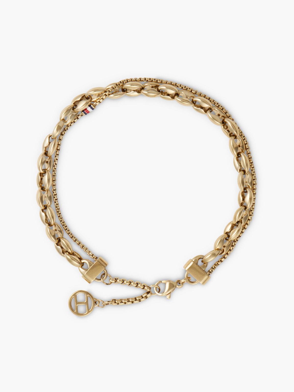 Layered Chain Bracelet — Gold