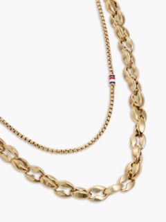 Layered Chain Necklace — Gold 2