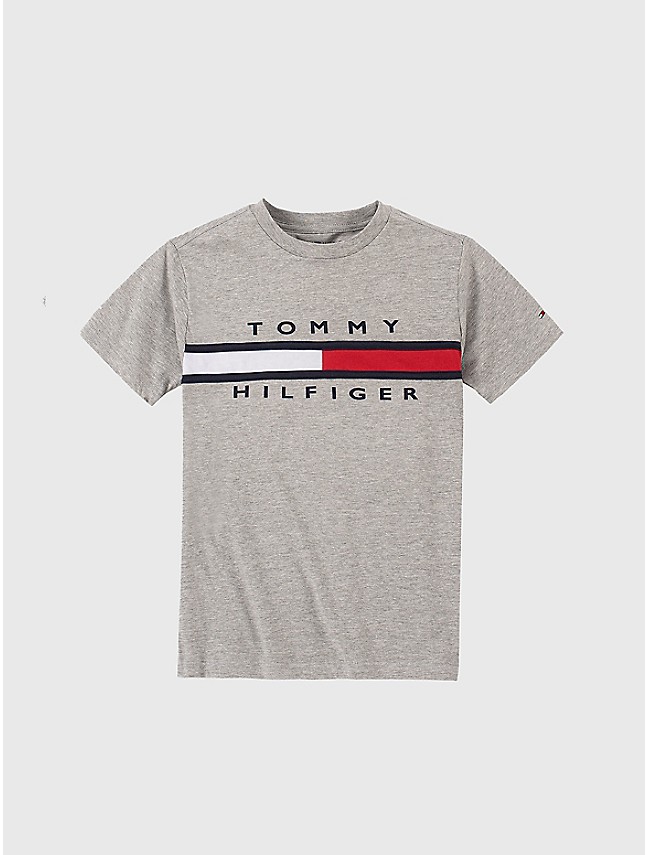 mærke brydning Ældre borgere Big Boys' Flag Stripe Logo T-Shirt | Tommy Hilfiger