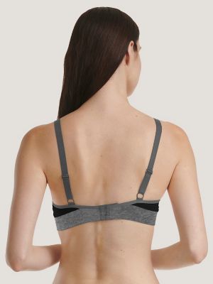 Tommy Logo Bralette, Black