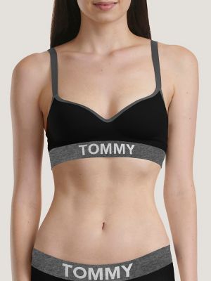 Established bralette, taupe, Tommy Hilfiger