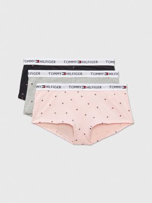 Tommy Hilfiger Women's Classic Cotton Boyshort Panties, 5 Pack