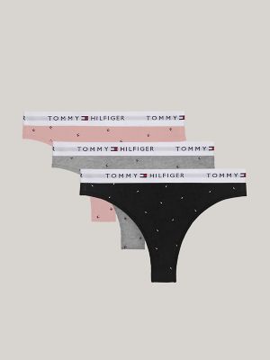 Tommy Hilfiger THONG Red - Free delivery  Spartoo UK ! - Underwear  G-strings / Thongs Women £ 16.99