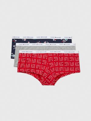 Tommy Hilfiger Women's Underwear Cotton Boyshort Panty, Single & Multipacks