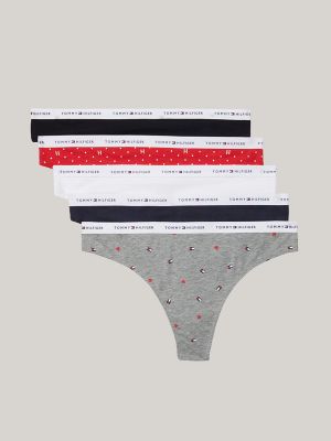  Tommy Hilfiger Women's Cotton Logo Band Thongs 3-Pack, Tricolor  Deco Art, Medium : Clothing, Shoes & Jewelry