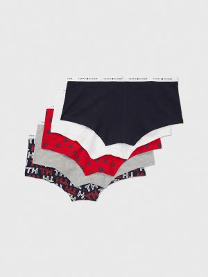 Tommy Hilfiger Women's Bikini-Cut and Boy Shorts Cotton Underwear Panty,  Multi-Pack, Tonal Th Hilfiger, Large : : Clothing, Shoes &  Accessories