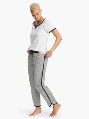 LOGO PRINT SLEEP SET