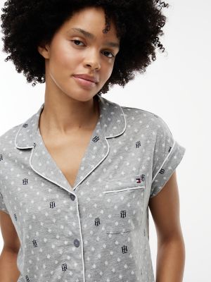 Женские брюки Tommy Hilfiger Shirt & Short Sleep Set — фото 2