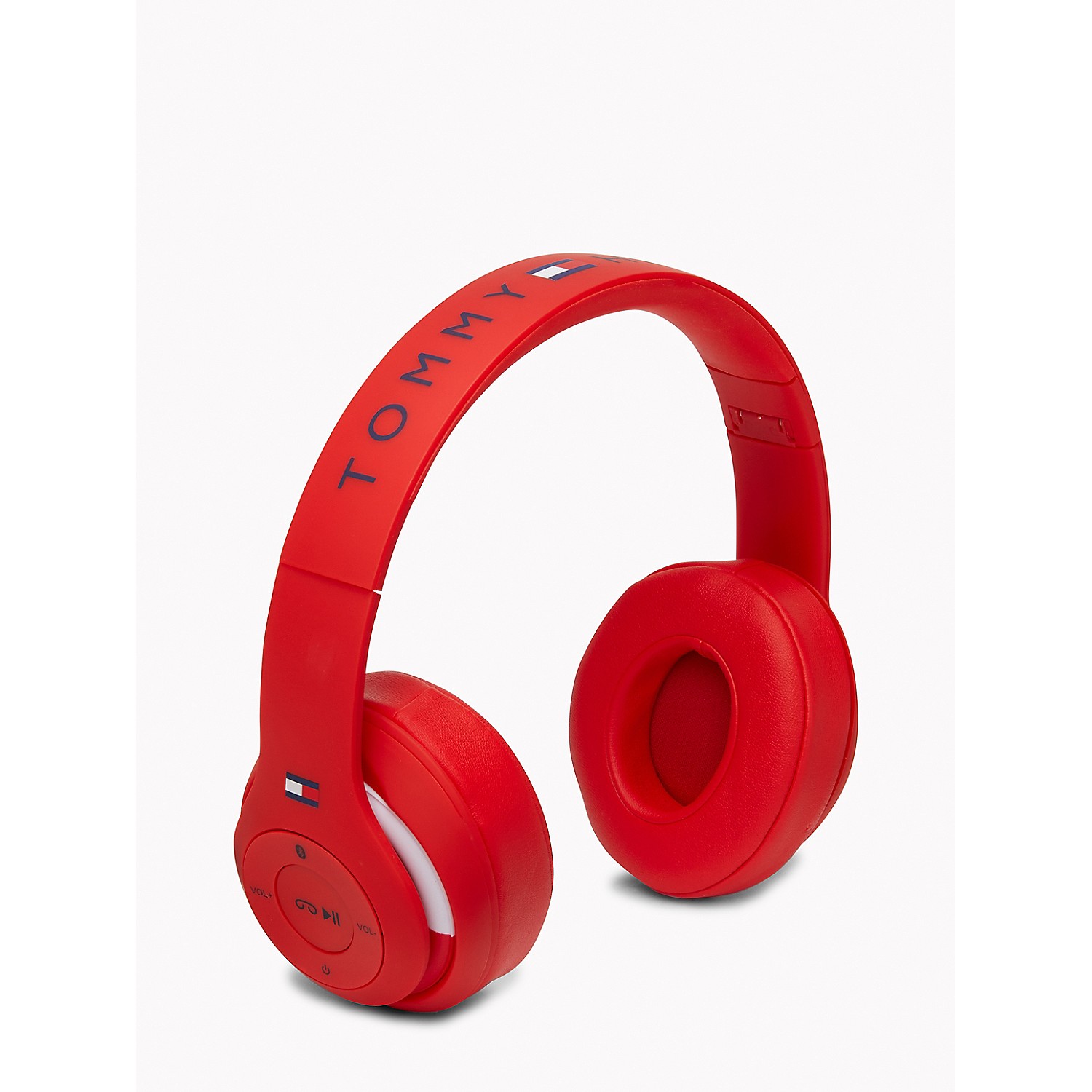 TOMMY HILFIGER Neon Red Wireless Headphones