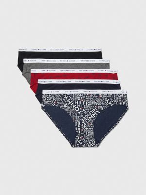 tommy hilfiger 4 pack logo bikini