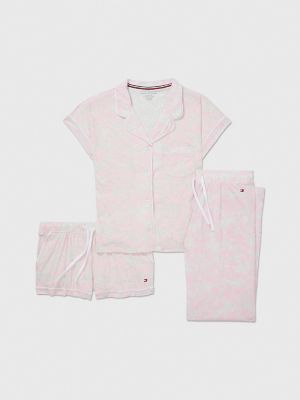 Sweet Comfort Soft Satin Sleepwear Long Sleeve Pajama Sets – FloraShe