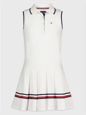 Big Kids' Pleated Polo Dress | Tommy Hilfiger USA