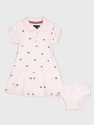 Transplant detaljer Forstyrrelse Babies' Flag Print Dress | Tommy Hilfiger