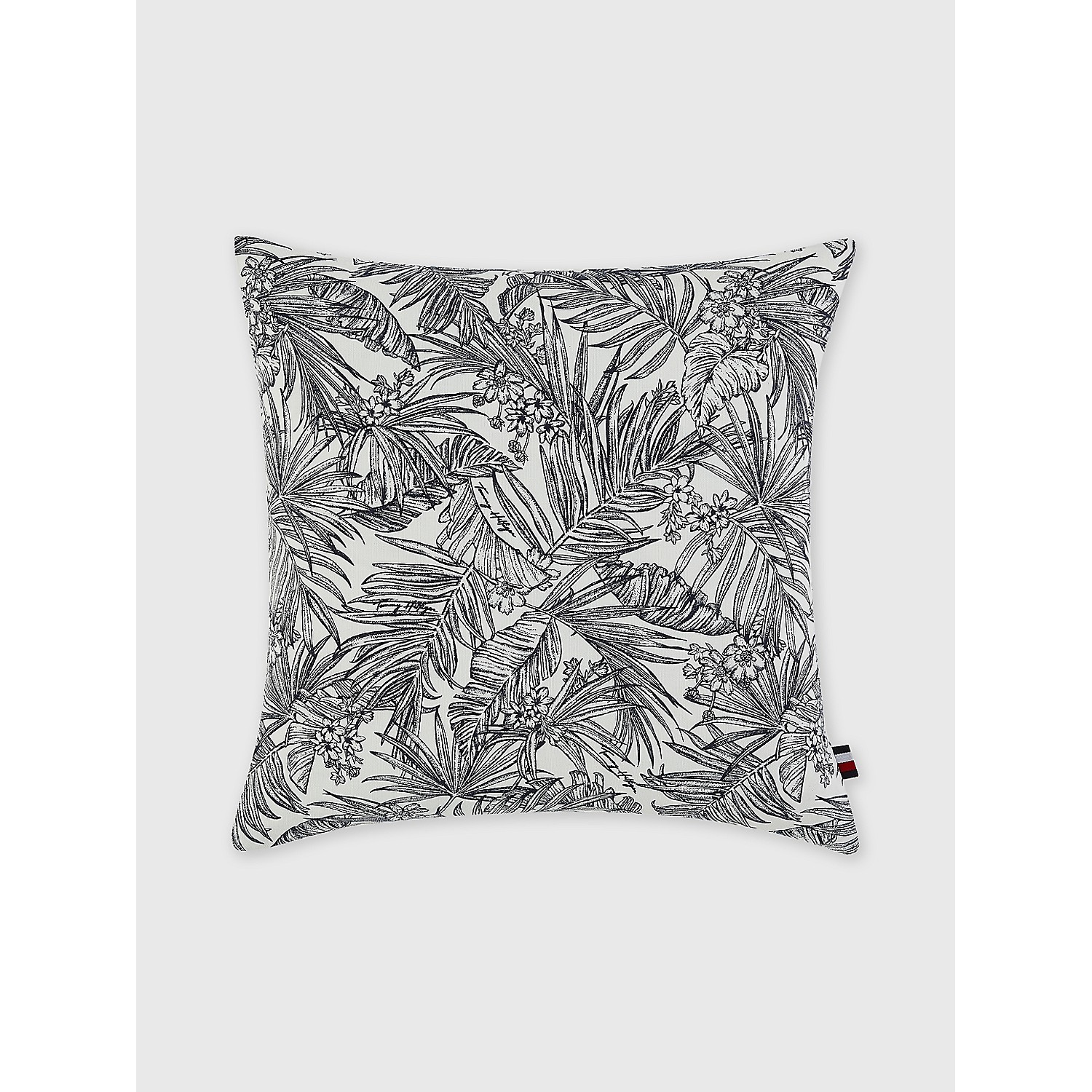 TOMMY HILFIGER Tropical Floral Print Pillow