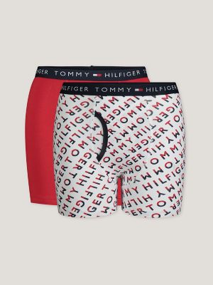 3 PACK Tommy Hilfiger Boys Underwear Brief Size Small (6-7) Multicolor Logo  NWOT