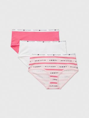 Tommy Hilfiger Women's Briefs 4 Pack Lace Panties Soft Cotton Knickers S & M
