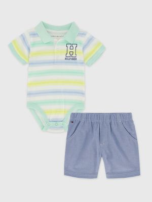 Babies' Polo Onesie and Short 2PC | Tommy