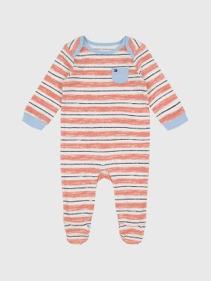 Babies' Stripe Footed Sleeper, Multi