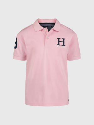 Pink Tommy Hilfiger Polo Shirts: Shop up to −49%