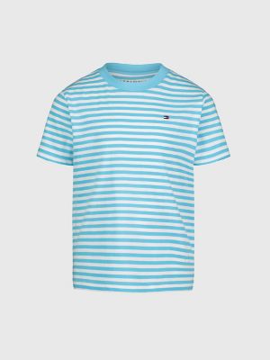 Big Kids' Ithaca Stripe T-Shirt, Bachelor Button
