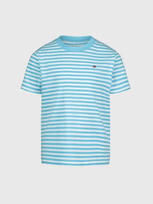 Big Kids' Ithaca Stripe T-Shirt, Bachelor Button