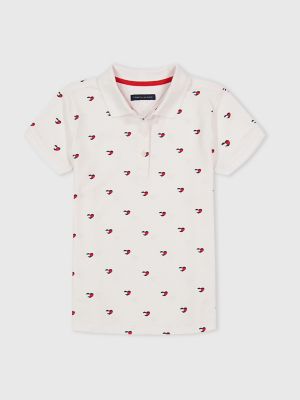 Big Kids\' | Polo Logo USA Hearts Hilfiger Tommy