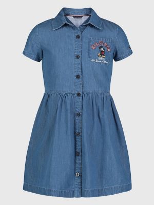 DISNEYxTOMMY Big Kids Denim Dress