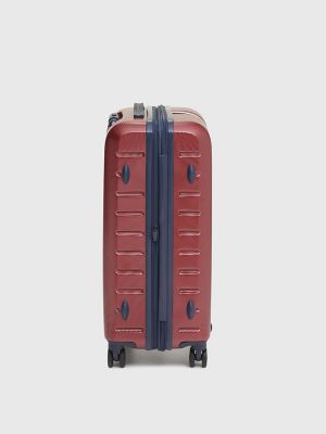 Tommy hilfiger red on sale suitcase